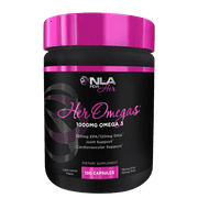 NLA for Her Omegas Capsules, 1000 Mg Omega-3, 100 Ct