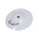 thumbnail image 5 of Base de montaje para cámara de tabla de , soporte de acero inoxidable con rosca de 1/4 de pulgada, soporte de repuesto profesional de PVC para Blanco, 5 of 7