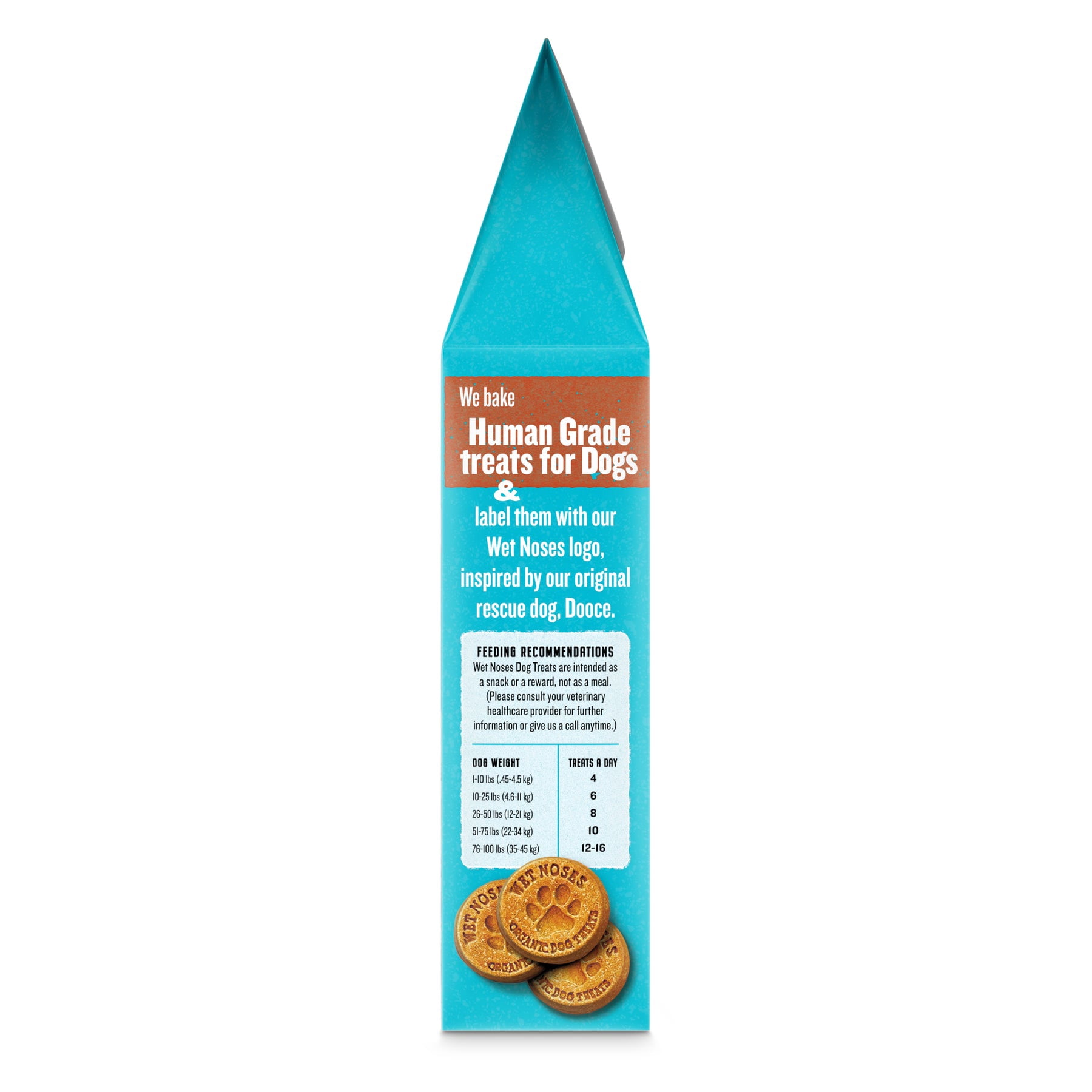 (Pack Of 6) Moments By Wet Noses Dog Treat Peanut Butter Molasses 14 Oz