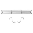 thumbnail image 2 of Colaxi Billiard Table Slide Track Billiards Accessories Ball Falling Rail Easy Setup Snooker Pocket Slide Tracks Pool Table Part Silver, 2 of 8