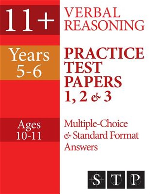 Pre-Owned 11+ Verbal Reasoning Practice Test Papers 1, 2 & 3: Multiple ...