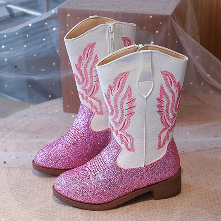 newwalpole Toddler Cowboy Boots Western Cowgirl Boots Boys Girls