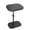 Black, variant on ANJORALA 19.68"Height-Adjustable Side Table with 90°Tilting & 360°Swivel Desktop,Detachable Baffle End Table(Natural)
