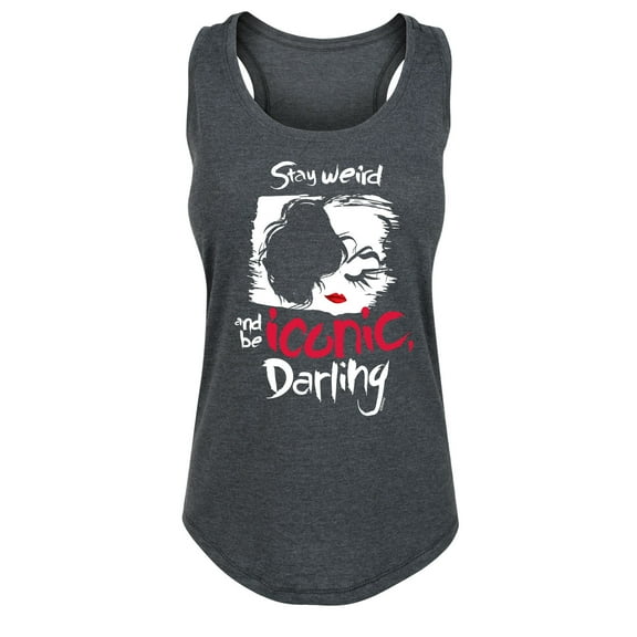 Disney's Cruella - Stay Weird - Women's Racerback Tank Top