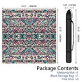 thumbnail image 2 of Large 31.5 Inch Boho Mahjong Mat, Anti-Slip Rubber Table Pad with Noise Reduction for Tiles, Multi-Use Mat for Card Games Board Games and Game Room Decor, 2 of 6