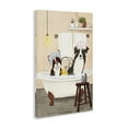 thumbnail image 4 of Stupell Industries Doggie Bath Time Typography Painting Gallery Wrapped Canvas Art Print Wall Art, 30 x 45, 4 of 8