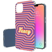 TalkingCase Slim Case for Apple iPhone 13, Psychedelic Fancy Print, Lightweight, Soft, USA