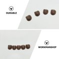 thumbnail image 4 of MasteelfCA 5Pcs Professional Flute Fittings Flute Colloid Brick Flute Key Pads Button Pads, 4 of 7