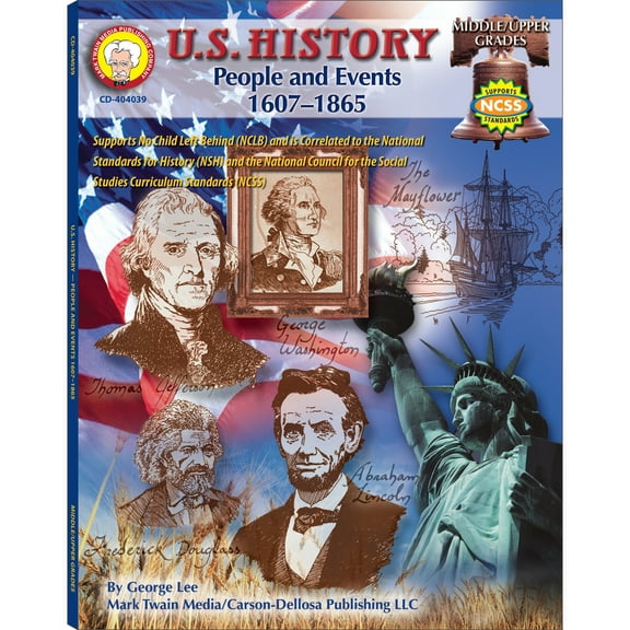 Pre-Owned U.S. History, Grades 6 - 8: People and Events: 1607-1865 Volume 9 (Paperback) 1580373364 9781580373364