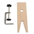 thumbnail image 2 of Bench Pin Clamp Set, Wooden Bench Pin Clamp Portable V Slot Multifunctional Easy To Install  for Jewelry Making, 2 of 7