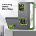 thumbnail image 2 of for Motorola Moto G Power 2026 Case, Moto G Power 2026 Phone Case with Built in Kickstand, Shockproof/Dustproof/Drop Proof Heavy Duty Military-Grade Rugged Protective Cover for Moto G Power 2026,Grey, 2 of 9
