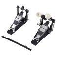 thumbnail image 1 of Double Bass Drum Pedal Footplate for Beginner Kick Drum Set Single chain, 1 of 9