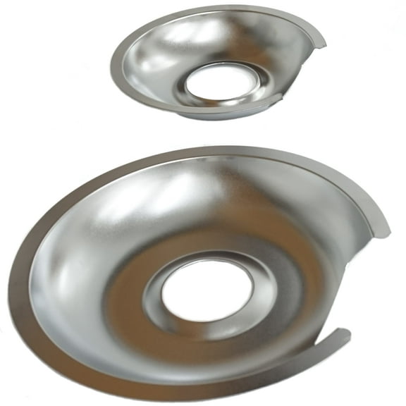 Jenn Air Range Stove Cooktop Drip Pan Set, 715877 & 715878