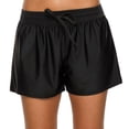 thumbnail image 1 of Pantalones cortos de natación para mujer con bolsillos de secado rápido para playa, 1 of 7