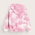 thumbnail image 5 of Byworldtasic Womens Sweatshirts Hoodies for Women Tie Dye Oversized Sweatshirt Plus Size Loose Fit Cute Hoodie Drawstring Fall Pullover with Pocket, 5 of 6