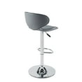 thumbnail image 2 of Pemberly Row 32" Swivel Adjustable Gaslift Metal Barstool in Gray/Chrome, 2 of 13