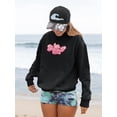 thumbnail image 2 of Buon Ferragosto Red Lettering Hoodie Women -Image by Shutterstock, Female 5X-Large, 2 of 4
