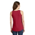 thumbnail image 2 of Port & Company Ladies Core Cotton Tank Top-3XL (Red), 2 of 6