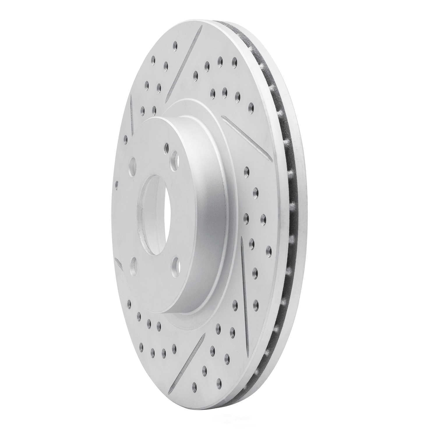 Dynamic Friction Company 830-80036L DFC Geoperformance Rotor - Drilled and Slotted