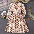 thumbnail image 5 of MEZZALL Girls Floral Dresses Waist A-Line Party Dress Summer Beach Travel For Little Kid Adorable Sundress, 5 of 9