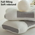 thumbnail image 3 of sruoe Cervical Pillow for Neck Pain, Pillows for Bed Cervical Neck, Neck Pillow for Sleeping, Soft Portable Adjustable Breathable Ergonomic Neck Pillow, Pillows for Household, Student Dormitory, 3 of 6