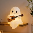 thumbnail image 4 of IFRINID Halloween Ghost LED Table Lamp, Cute Ghost Night Light for Bedroom, Desk, Reading, Party and Seasonal Home Decorations, 4 of 7