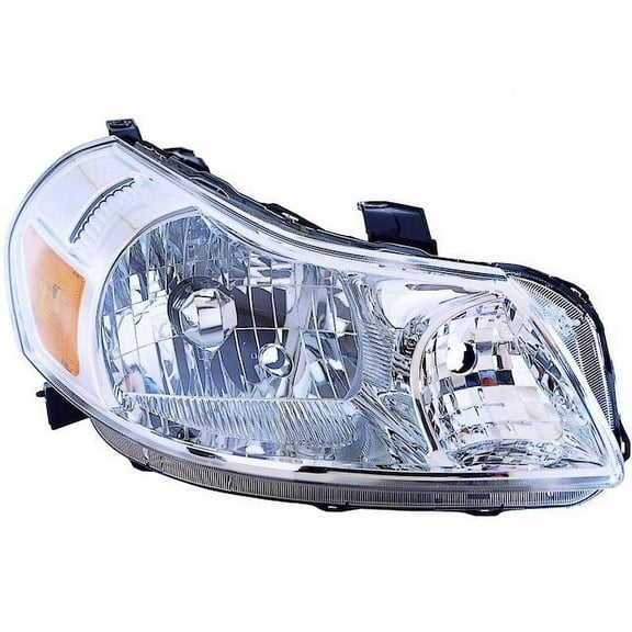 Right Passenger Side Headlight Lens Housing - Compatible with 2007 - 2013 Suzuki SX4 2008 2009 2010 2011 2012