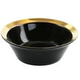 thumbnail image 5 of Gibson Home Premier Gold 12 Piece Fine Ceramic Dinnerware Set in Black and Gold, 5 of 5