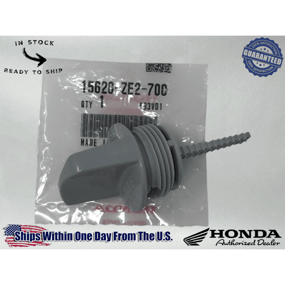 Honda Genuine OEM Oil Filler Cap EU2200i EB6500 EM5000 EU7000i 15620-ZE2-700