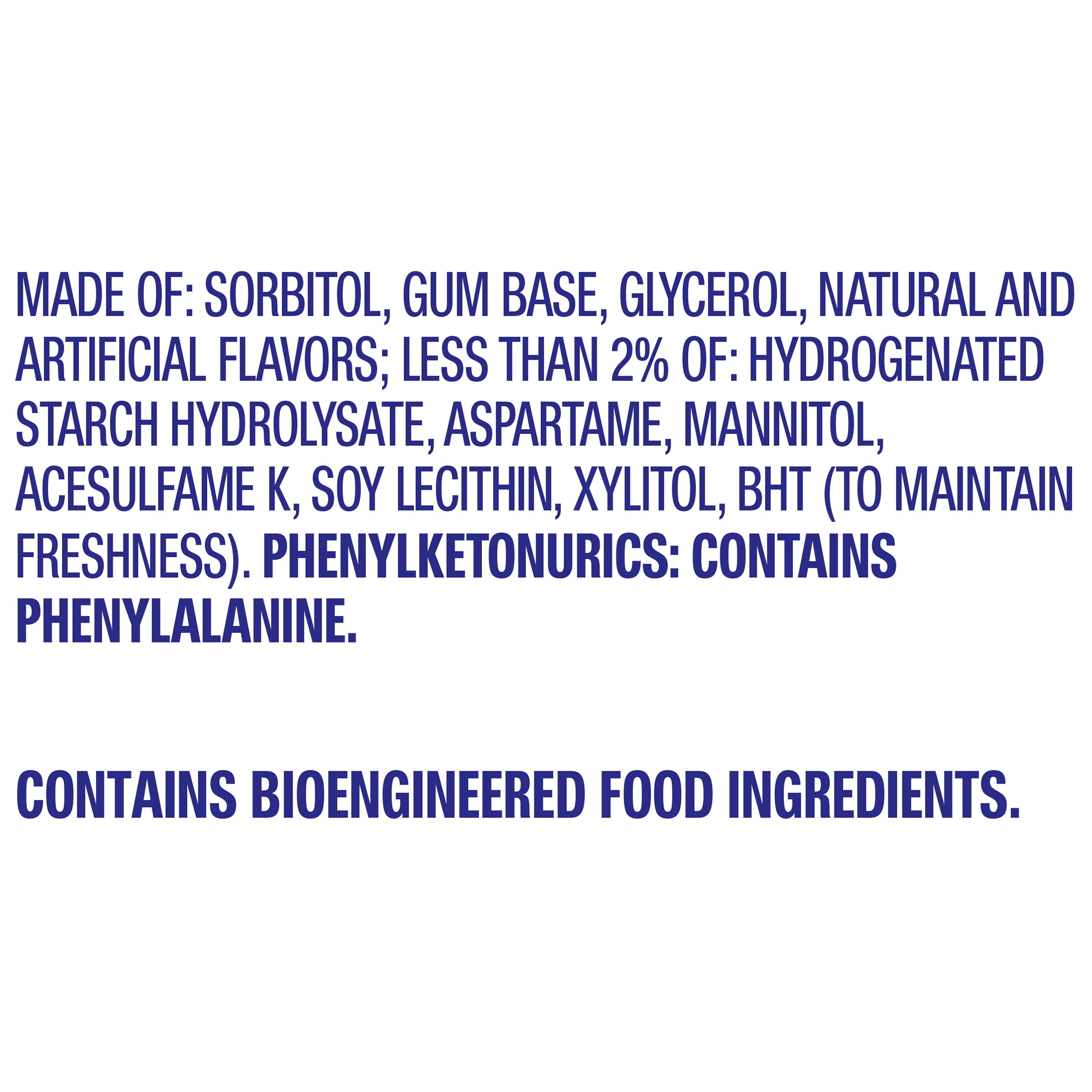 ORBIT Peppermint Sugar Free Chewing Gum - 12 Ct Bulk Box