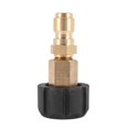 thumbnail image 2 of 3X Pressure Washer Adapter Set, Quick Connector, M22 14mm Swivel to M22 Metric Fitting,M22-14 Swivel + 3/8 Inch Plug, 2 of 7
