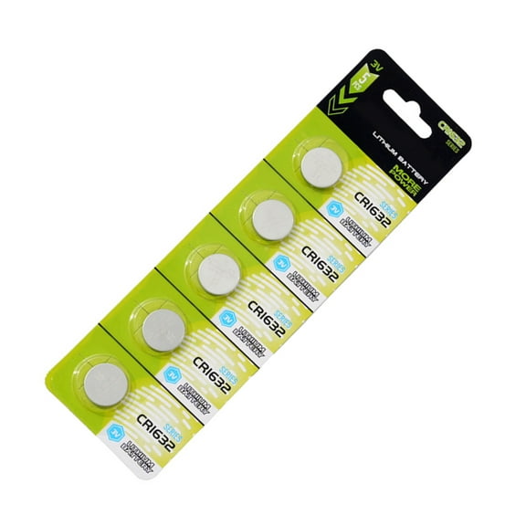 FEAMOS Pack Of 10/5pcs CR1620/CR1632/CR1616 3V Lithium Button Cell Batteries Long Last Power Battery For Remotes And Toy