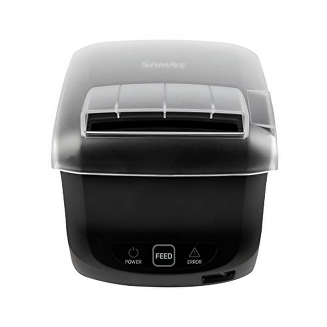 SAM4s GIANT100 Compact 3" Thermal POS Printer USB Serial Ethernet, Splash Cover Included, Black