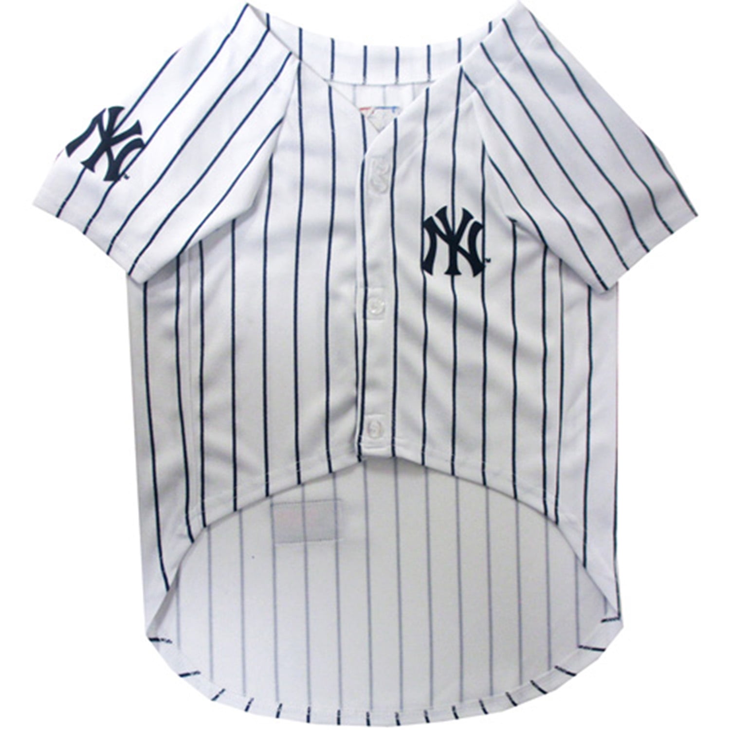 Pets First MLB New York Yankees Mesh Jersey for Dogs and Cats - Licensed Soft Poly-Cotton Sports Jersey - Medium