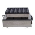 thumbnail image 1 of Stainless Steel Waffle Maker, 950W 25 Holes Waffle  with Non Stick Coating for  Cooking, Fast Heating Pancake Maker for Family Breakfast and Afternoon Tea, 1 of 7