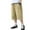 Khaki, variant on LIIPEE Boys Cargo Pants Summer Casual Solid Color Stretch Elastic Waist Straight Wide Leg Knee-Length Pants With Pockets Infant Trendy Vacation Streetwear Daily Wear Pants,Khaki,13-14 Years