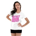 thumbnail image 4 of Breast Cancer Detect and Protect Womens Slim Fit Graphic Tee Brisco Brands S, 4 of 5
