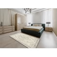 thumbnail image 5 of Ahgly Company Machine Washable Indoor Rectangle Traditional Gold Area Rugs, 8' x 10', 5 of 7