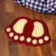 thumbnail image 5 of Bonitas almohadillas para los pies, alfombra suave de microfibra para baño, felpudo antideslizante, felpudo grande bonito, alfombra absorbente para dormitorio, alfombra de cocina Adepaton MZQ-0880-14, 5 of 7