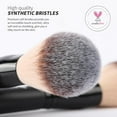 thumbnail image 3 of Makeup Brushes Duo End Foundation Contour Powder and Buffer Brush Bronzer Double Makeup Brush Set 2Pcs black, 3 of 22