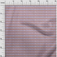 thumbnail image 3 of oneOone Cotton Cambric Red Fabric Tribal Sewing Material Print Fabric By The Yard 42 Inch Wide, 3 of 5