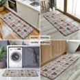 thumbnail image 6 of Cute Pitbull Terriers Dog and Flower Kitchen Rug Mat,Kitchen Runner Rugs Non Skid Washable,Decorative Kitchen Floor Mats for Kitchen,Sink,Laundry,17"x47.2", 6 of 7