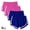 Dark Blue, variant on LEBONYARD Women Yoga Shorts,Women’s Elastic Waist Summer Solid Casual Outing Shorts Pants Red S