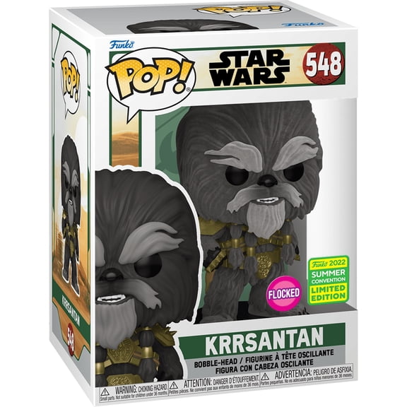 Funko POP! Star Wars - Krrsantan (Flocked)(2022 Summer Convention) #548
