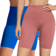 thumbnail image 1 of Set De 2 Short Biker Mujer Shores Deportivos Unitalla Dama Chort Gym, 1 of 5