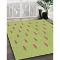 thumbnail image 2 of Ahgly Company Indoor Rectangle Patterned Chameleon Green Area Rugs, 7' x 9', 2 of 6