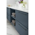 thumbnail image 2 of Amerock Bar Pulls 18-7/8 inch (480mm) Center-to-Center Matte Black Cabinet Pull, 2 of 8