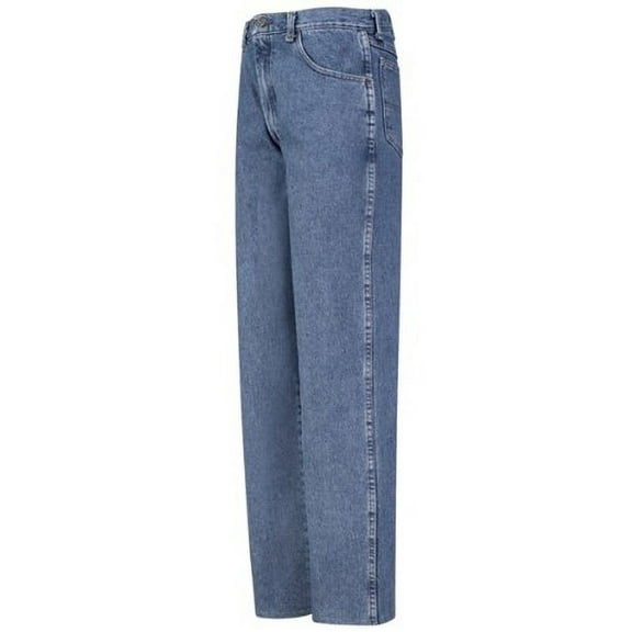 PD60 Men's Relaxed Fit Jean Stonewash 35W x Unhemmed