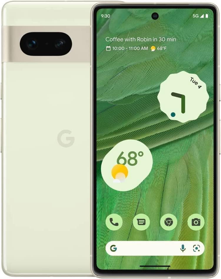 Restored Google Pixel 7 GQML3 (Spectrum Mobile Only) 128GB Lemongrass (Refurbished)