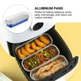 thumbnail image 6 of 20Pcs Mini Loaf Pans with Lids, Aluminum Foil Baking Pans Disposable Tin Loaf Pans-Blue, 6 of 10